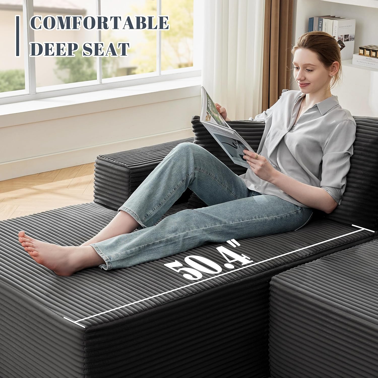 Lumen Boneless Cloud Couch "NINE" product detail 3