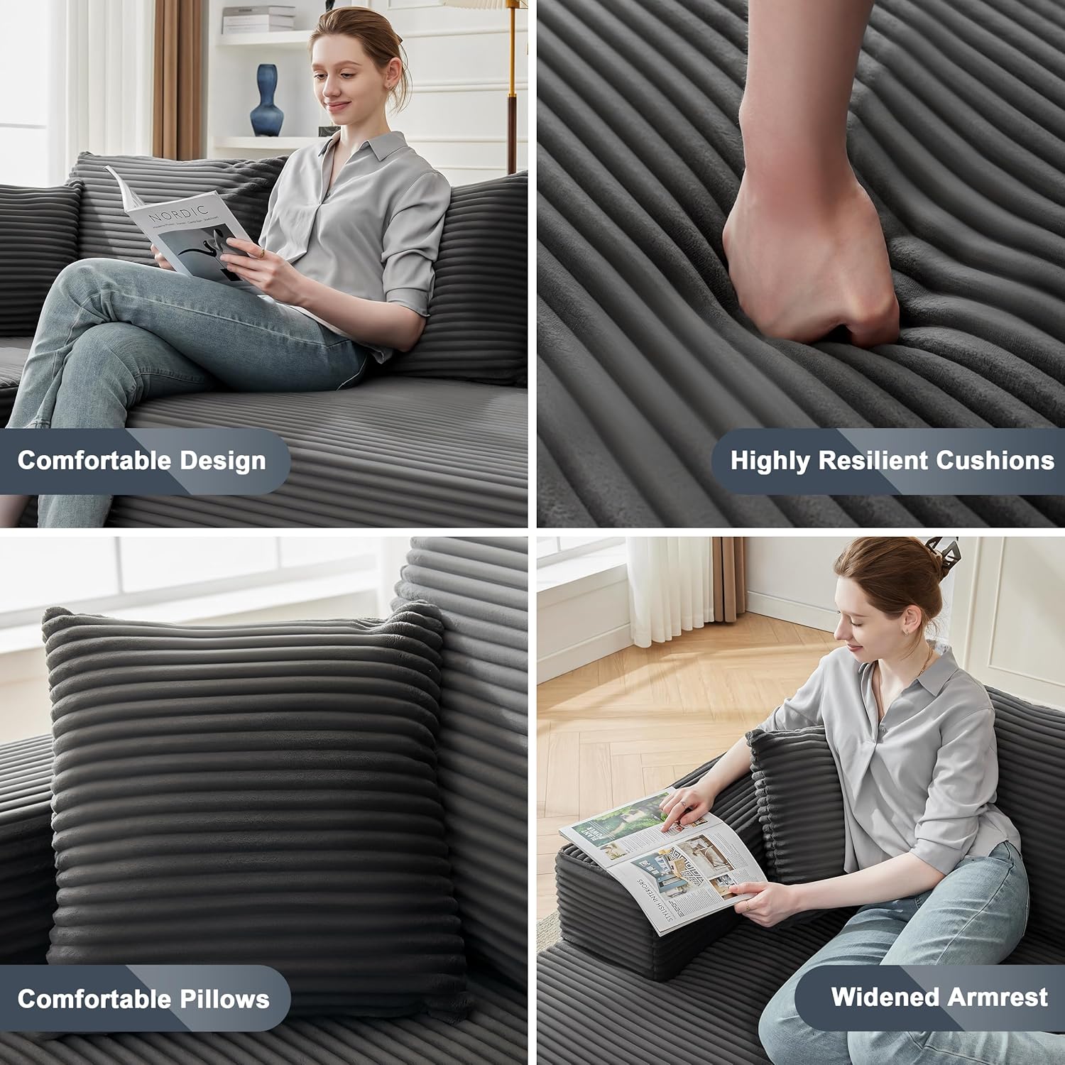 Lumen Boneless Cloud Couch "NINE" product detail 6