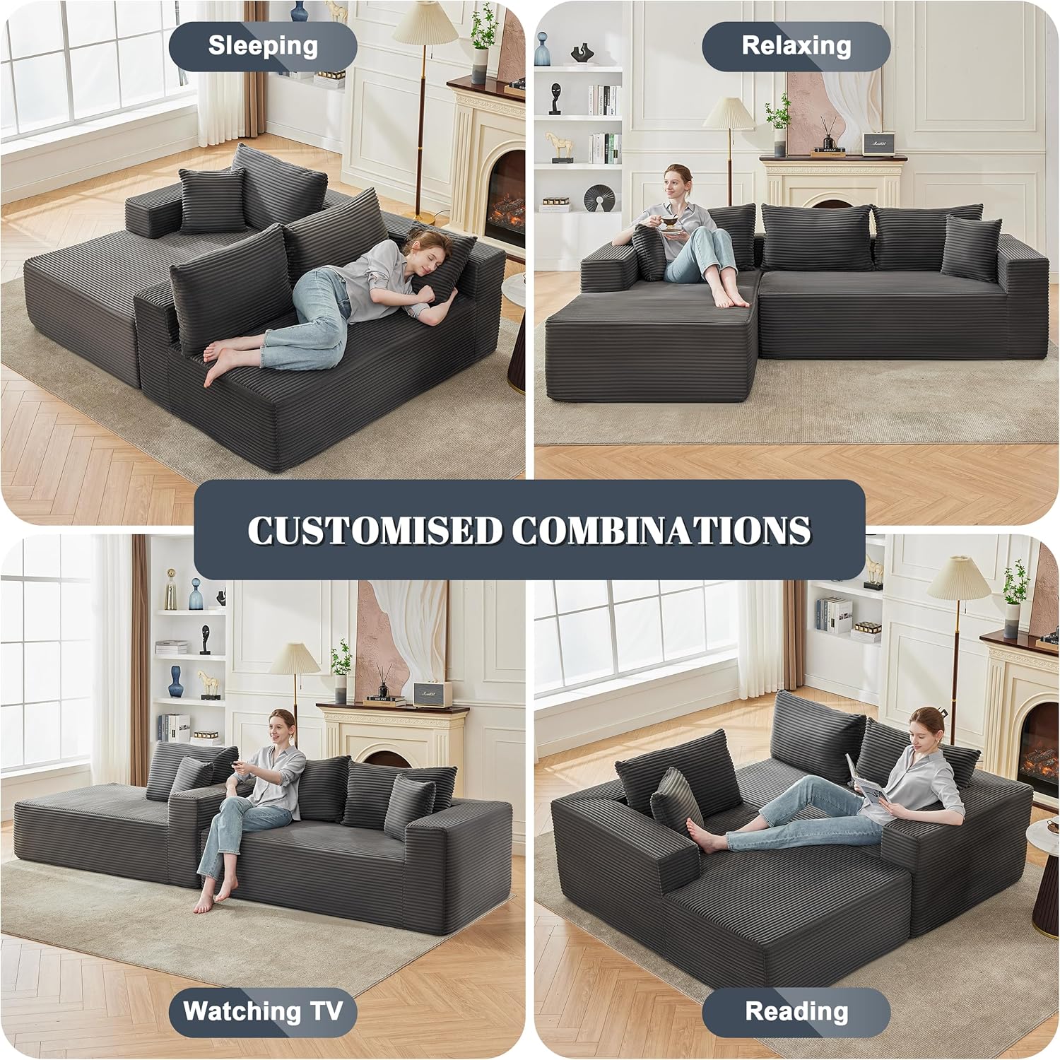 Lumen Boneless Cloud Couch "NINE" product detail 5