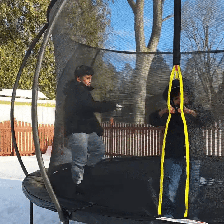 4.3 m Family Trampoline with Safety Net & Ladder